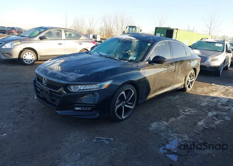 2020 Honda Accord Sport z USA, uszkodzony, nr VIN 1HGCV1F32LA123191